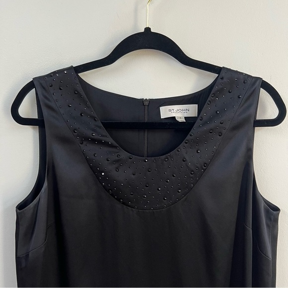 St John Collection Silk Cocktail Dress - Picture 3 of 12
